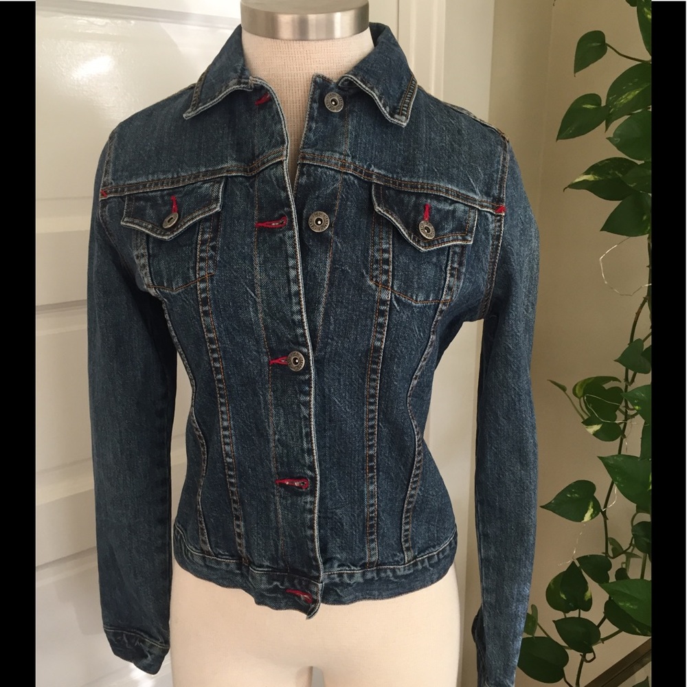 BCBGMaxazaria Denim Jean Jacket S
